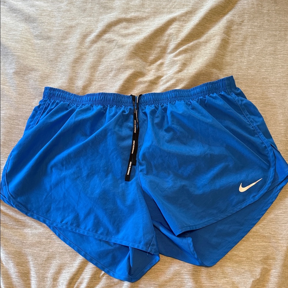 Nike Women's Vibrant Blue Athletic Shorts